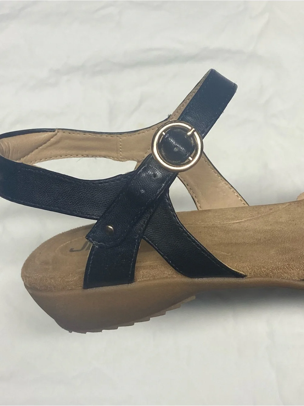 JBU Vinya Wedge Sandal Black